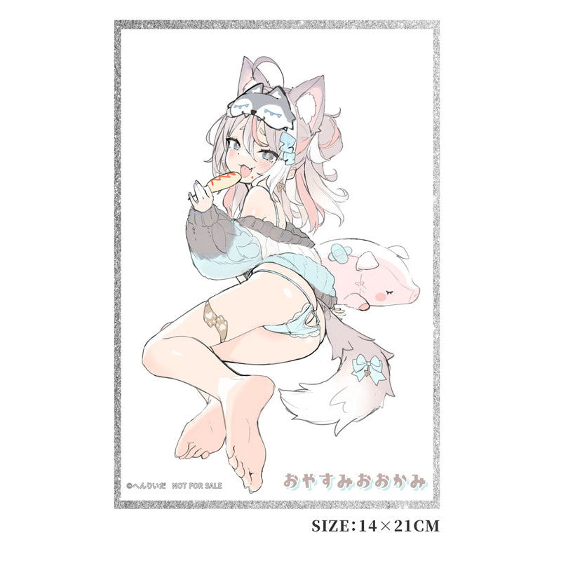 【予約安心出荷】[FIG] 色紙付属 おやすみおおかみ 灰乃(はいの) 豪華版 illustration by へんりいだ 1/6 完成品 フィギュア Vivify(ビビファイ)(2026年7月)