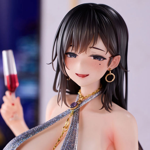 【予約安心出荷】[FIG] タペストリー付属 宮前詩帆(みやまえしほ) パーティドレスVer. 豪華版 1/6 完成品 フィギュア Charm(チャルム)/WINGS inc.(双翼社)(2025年11月)