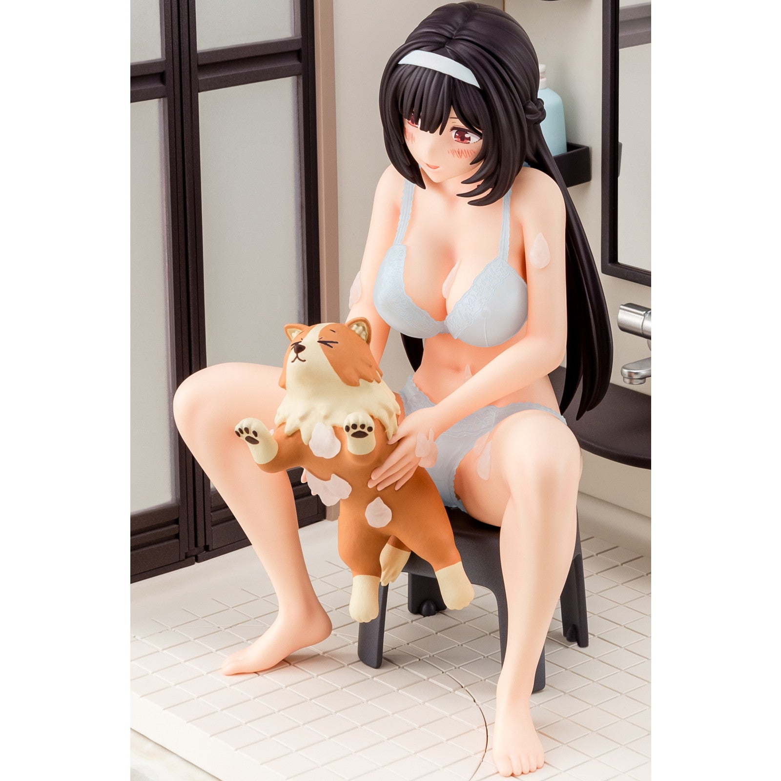 【新品即納】[FIG] 犬飼加恋(いぬかいかれん) 犬になったら好きな人に拾われた。 1/6 完成品 フィギュア 箱入り娘(20251031)