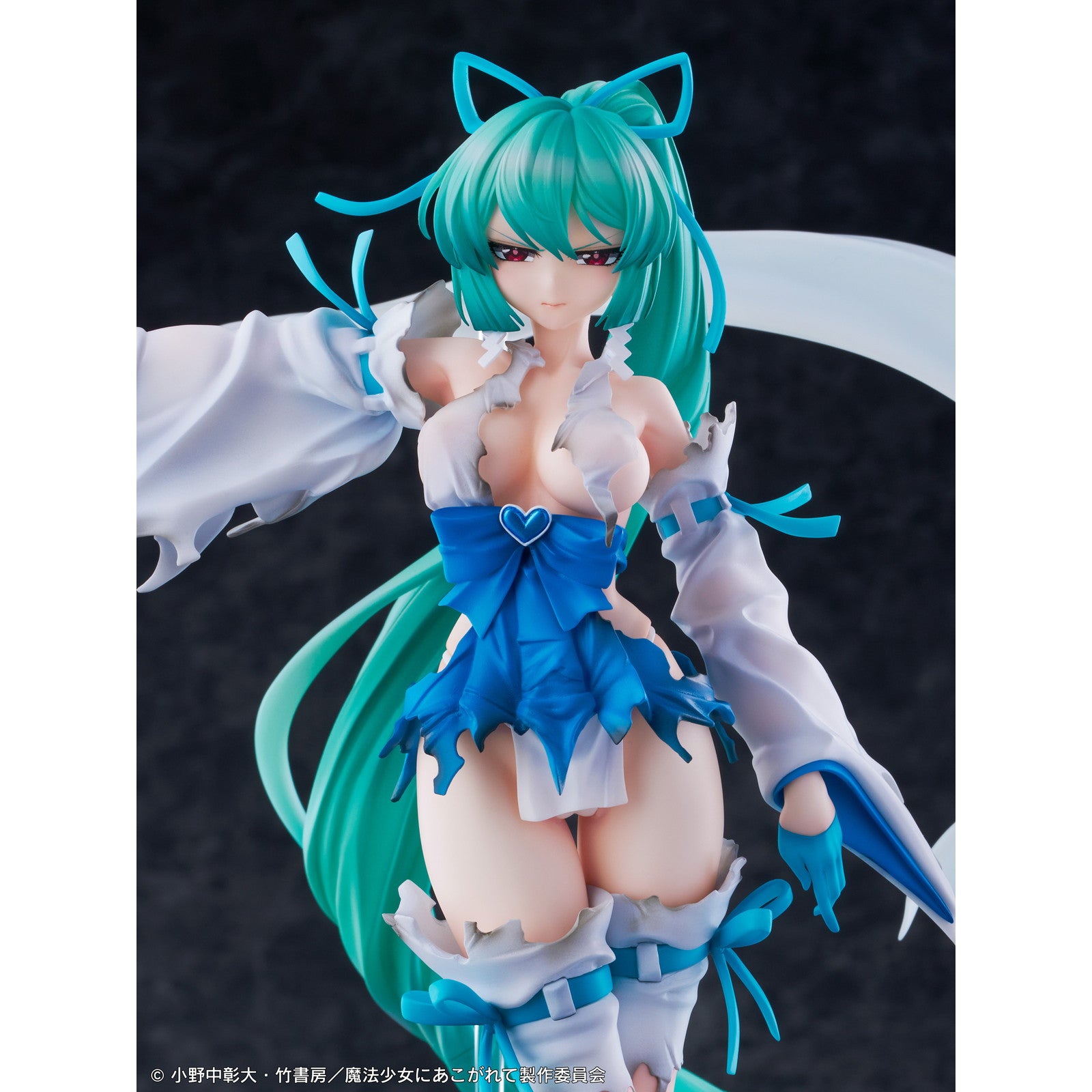 【中古即納】[FIG] マジアアズール 薄氷巫女 DXver. 魔法少女にあこがれて 1/7 完成品 フィギュア WING(ウイング)(20260331)