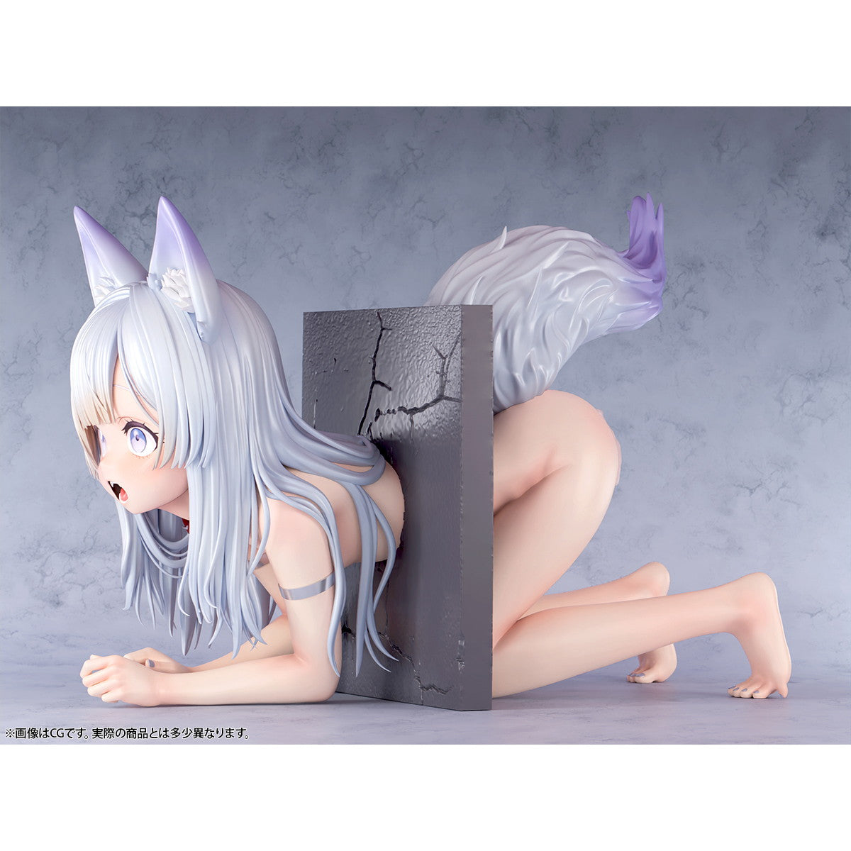 【予約安心出荷】[FIG] 肉感少女 壁尻 ちび狐娘 こまち 1/5 完成品 フィギュア インサイト(2026年1月)