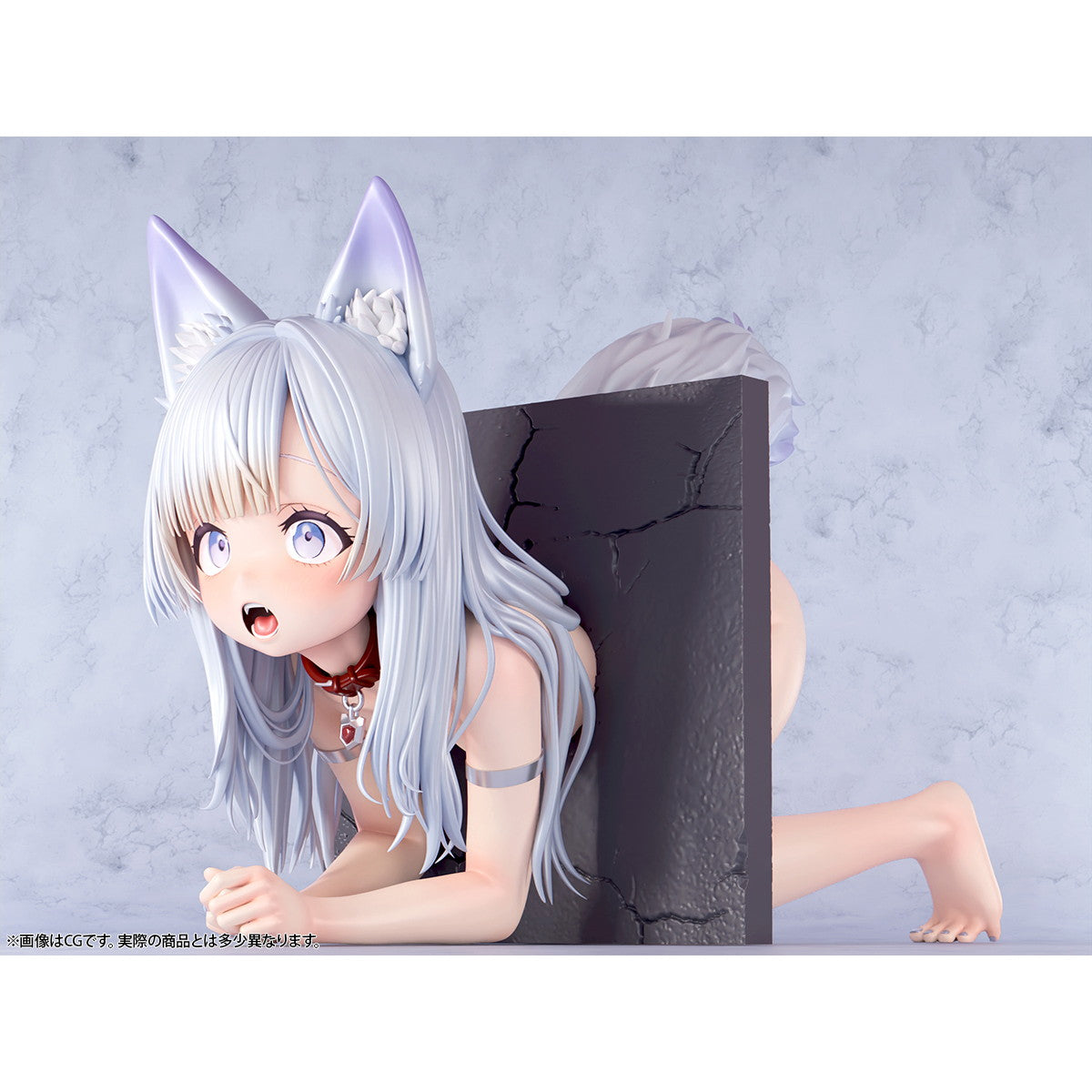 【予約安心出荷】[FIG] 肉感少女 壁尻 ちび狐娘 こまち 1/5 完成品 フィギュア インサイト(2026年1月)