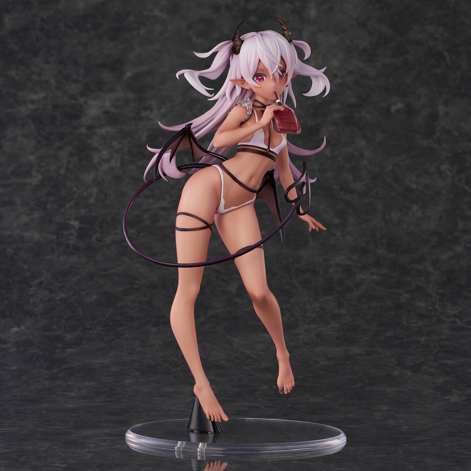【予約安心出荷】[FIG] 褐色吸血鬼 夜ちゃん illustration by ゆきみや湯気 完成品 フィギュア えいてぃーん(2026年6月)