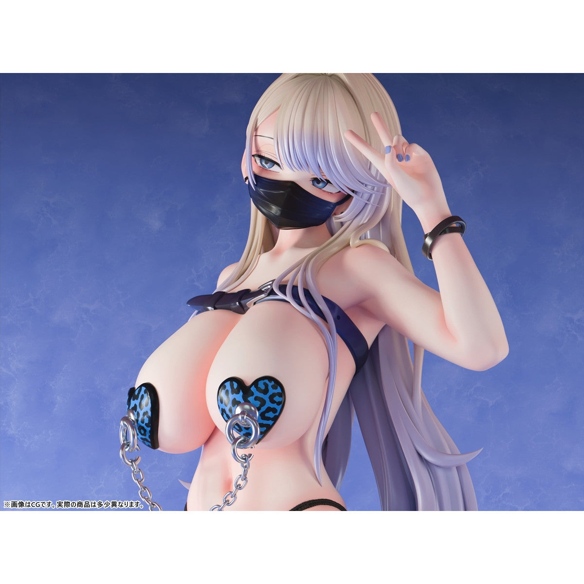 【予約安心出荷】[FIG] 肉感少女 黒マスクギャルちゃん 鴉宮らいな(からすみやらいな) 1/5 完成品 フィギュア インサイト(2026年1月)