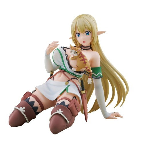 【予約安心出荷】[FIG] 「アリア&タマ」 Sランクモンスターの『ベヒーモス』だけど、猫と間違われてエルフ娘の騎士(ペット)として暮らしてます 1/7 完成品 フィギュア アリスグリント(2026年6月)