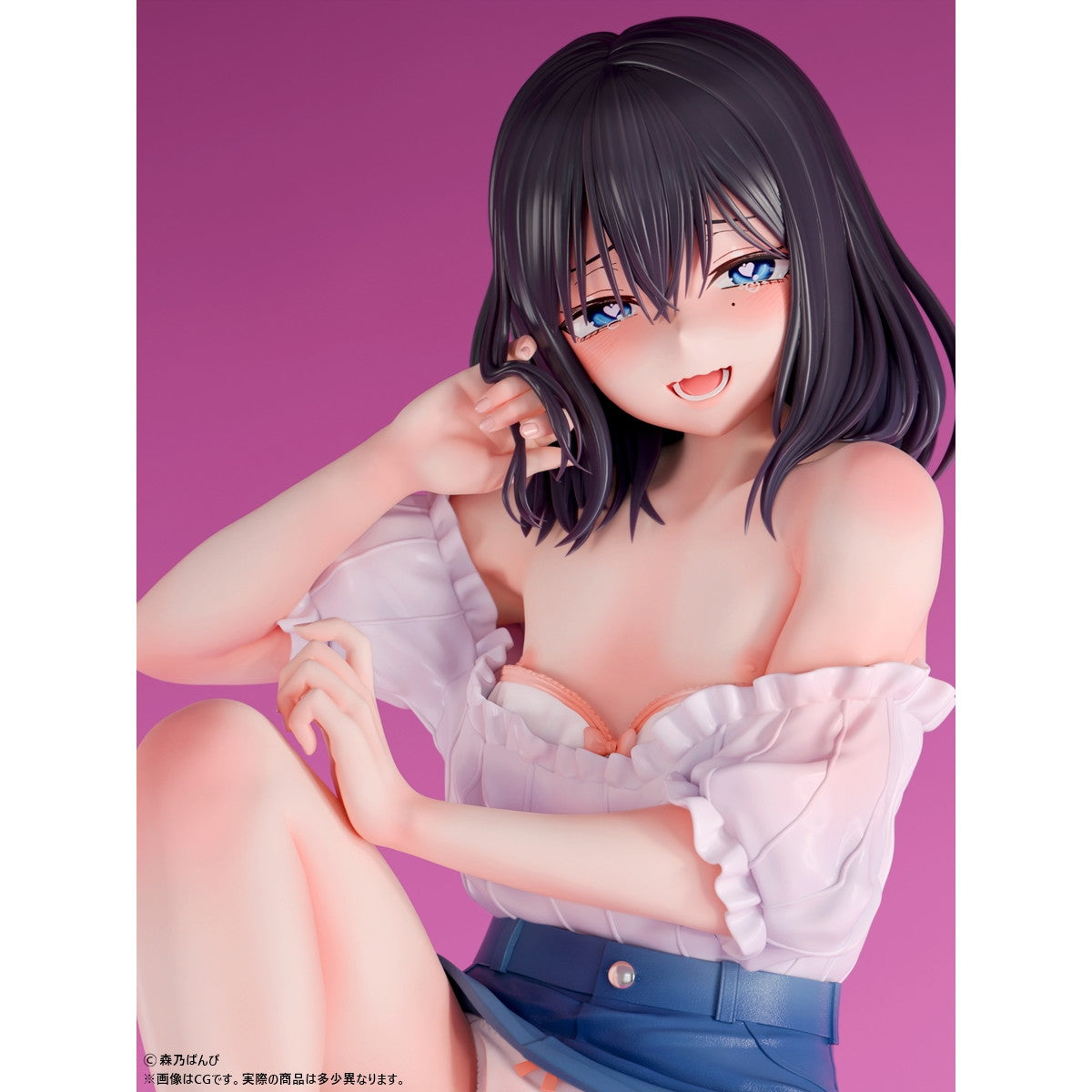 【予約安心出荷】[FIG] 森乃ばんび「初心者女装男子♂のなおちゃん」(もりのばんび) 初心者女装男子♂をメス堕ちさせてみた! 1/5 完成品 フィギュア インサイト(2026年4月)
