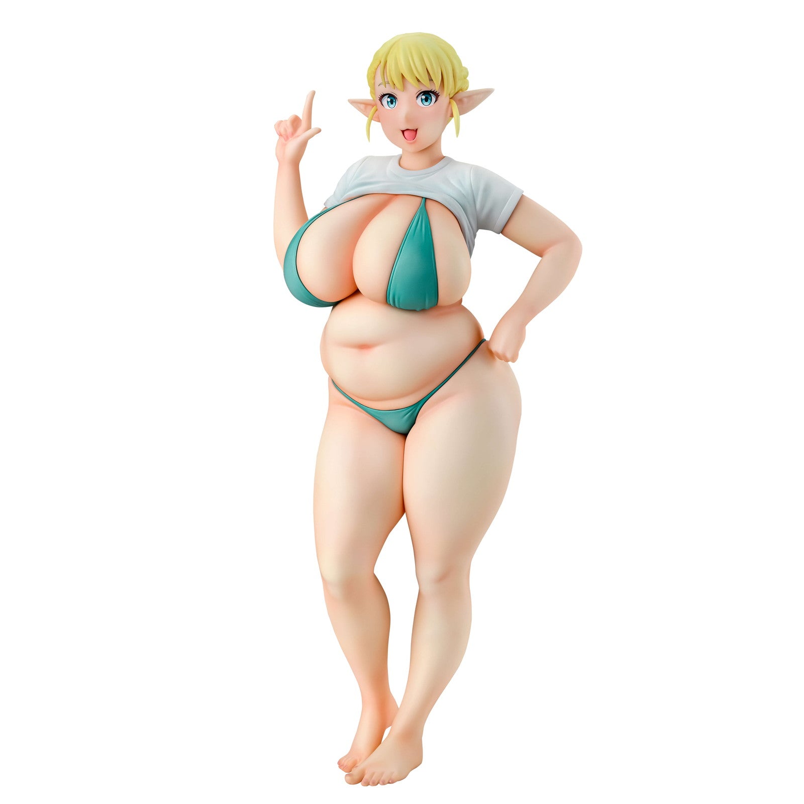 【予約安心出荷】[FIG] 絵留札(えるふだ) エルフさんは痩せられない。 1/7 完成品 フィギュア Q-six(キューシックス)(2026年5月)