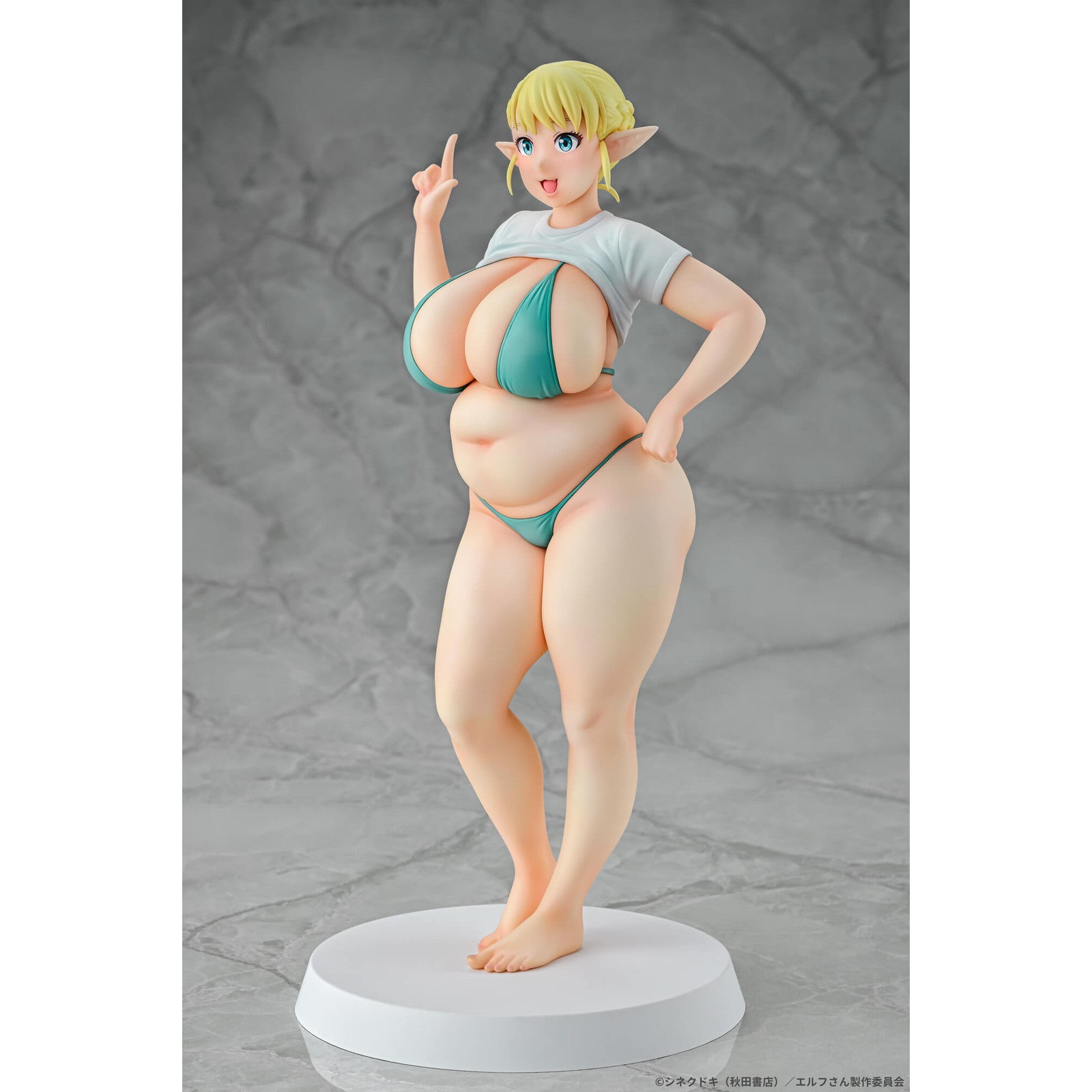 【予約安心出荷】[FIG] 絵留札(えるふだ) エルフさんは痩せられない。 1/7 完成品 フィギュア Q-six(キューシックス)(2026年5月)