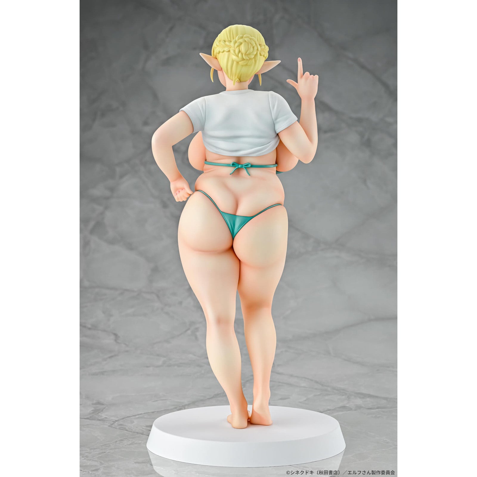 【予約安心出荷】[FIG] 絵留札(えるふだ) エルフさんは痩せられない。 1/7 完成品 フィギュア Q-six(キューシックス)(2026年5月)