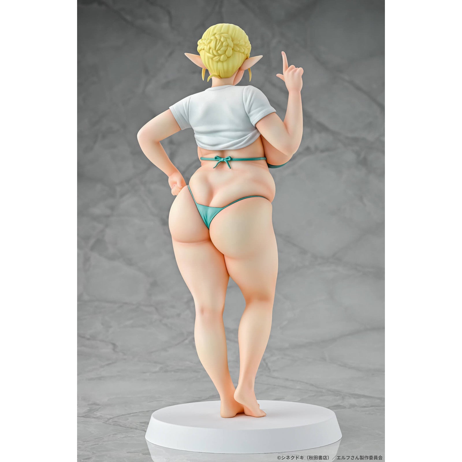 【予約安心出荷】[FIG] 絵留札(えるふだ) エルフさんは痩せられない。 1/7 完成品 フィギュア Q-six(キューシックス)(2026年5月)