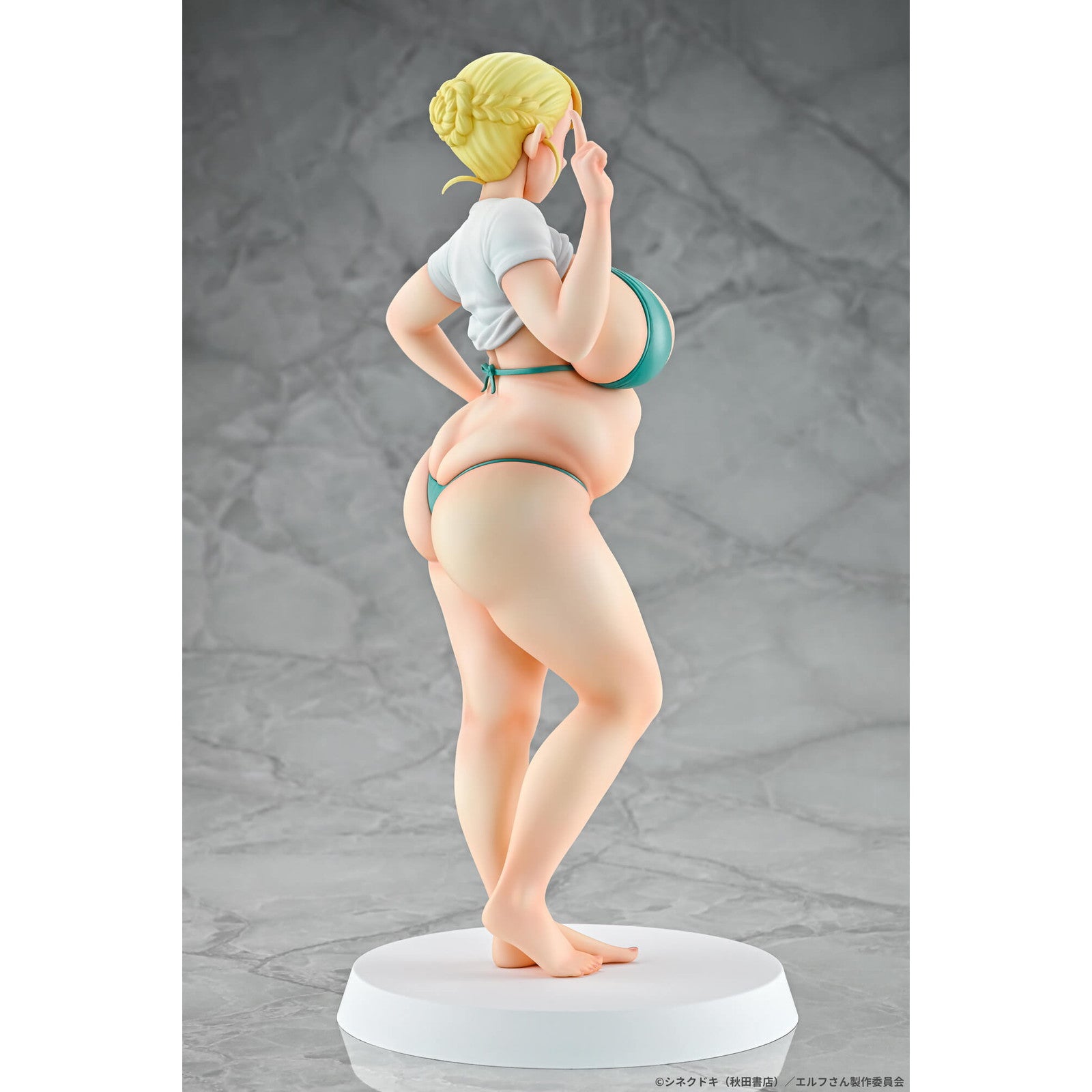 【予約安心出荷】[FIG] 絵留札(えるふだ) エルフさんは痩せられない。 1/7 完成品 フィギュア Q-six(キューシックス)(2026年5月)