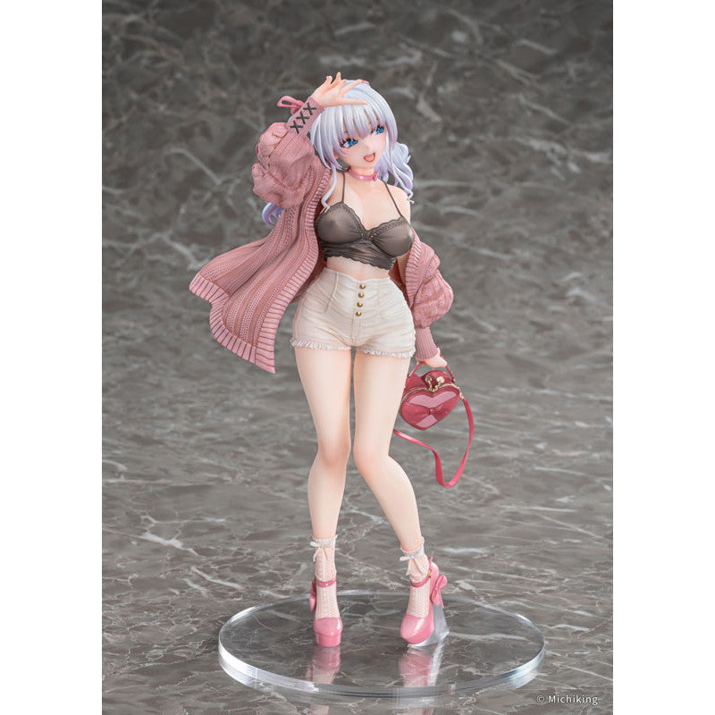 【予約安心出荷】[FIG] 『紫音 -Passion Pink-』(しおん) illustration by みちきんぐ 1/6 完成品 フィギュア Vibrastar(バイブラスター)(2026年10月)