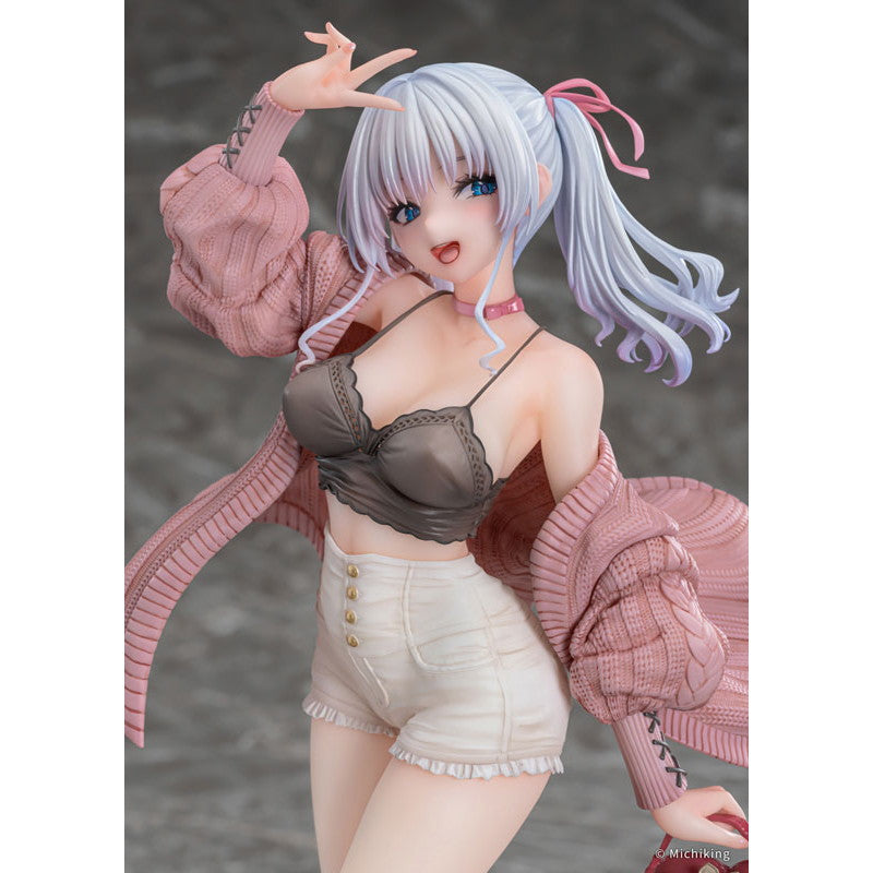 【予約安心出荷】[FIG] 『紫音 -Passion Pink-』(しおん) illustration by みちきんぐ 1/6 完成品 フィギュア Vibrastar(バイブラスター)(2026年10月)