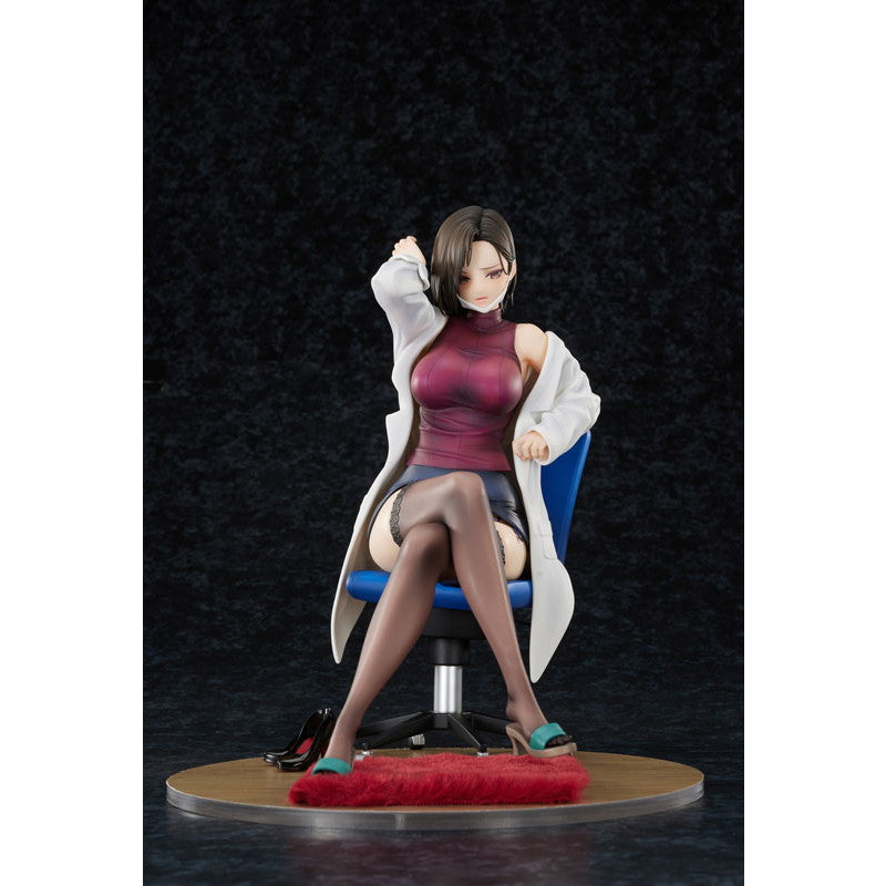 【予約安心出荷】[FIG] やさぐれ保健医 Illustrated by けそシロウ 1/6 完成品 フィギュア PURE(ピュア)(2026年12月)
