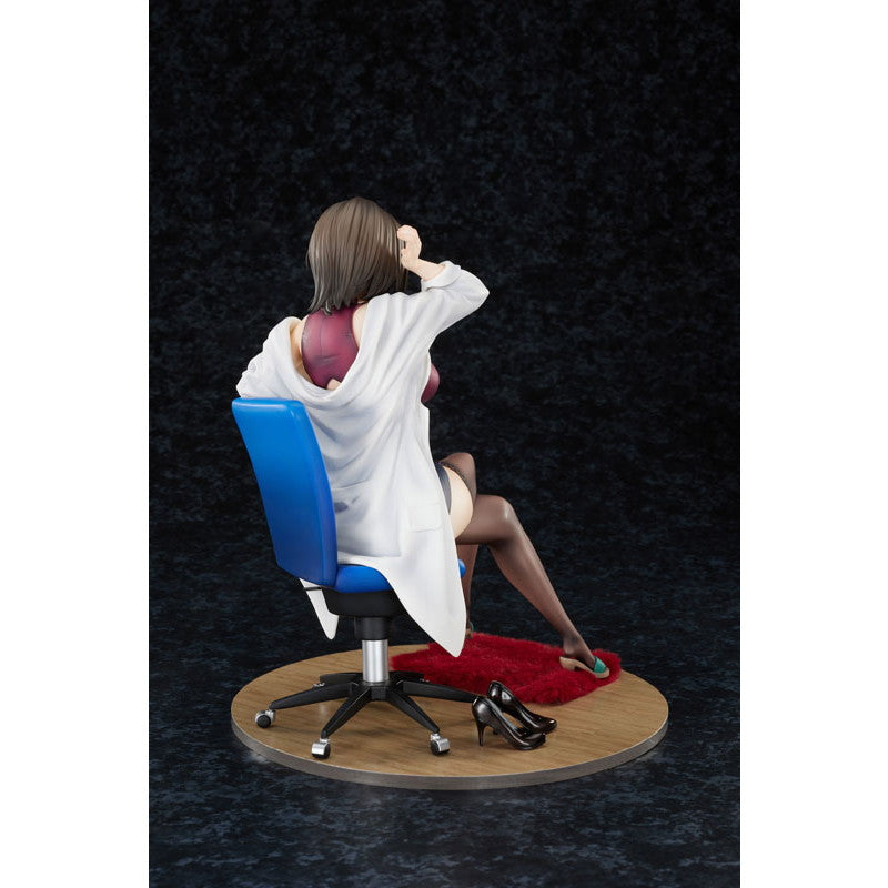 【予約安心出荷】[FIG] やさぐれ保健医 Illustrated by けそシロウ 1/6 完成品 フィギュア PURE(ピュア)(2026年12月)