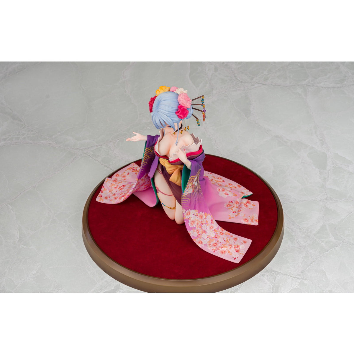 【新品】【お取り寄せ】[FIG] 紫音(しおん) 花魁Ver. 主従えくすたしー 1/7 完成品 フィギュア ダイキ工業(20260614)