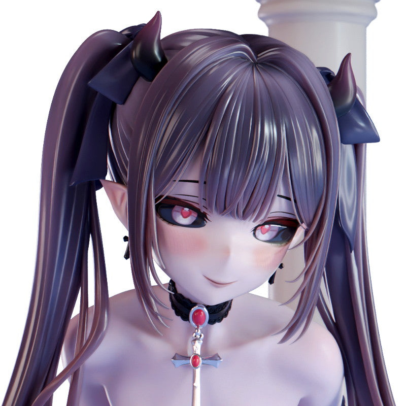 【予約安心出荷】[FIG] 肉感少女 異世界の奴◯市 出品番号05 紫肌悪魔娘 1/6 完成品 フィギュア インサイト(2026年4月)