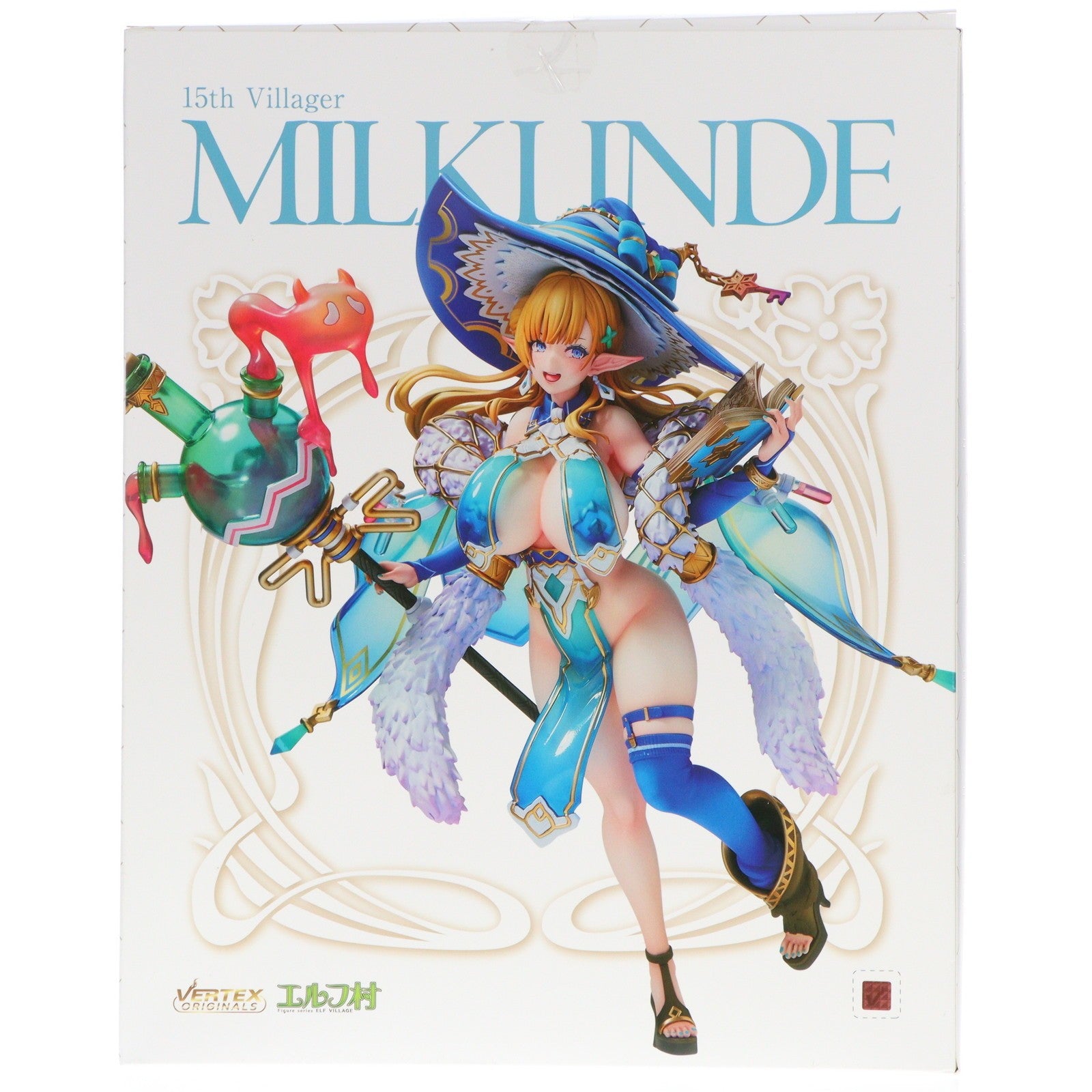 【中古即納】[FIG] エルフ村 第15村人 ミルクリンデ アンテナショップ限定版 1/6 完成品 フィギュア ヴェルテクス(20250901)