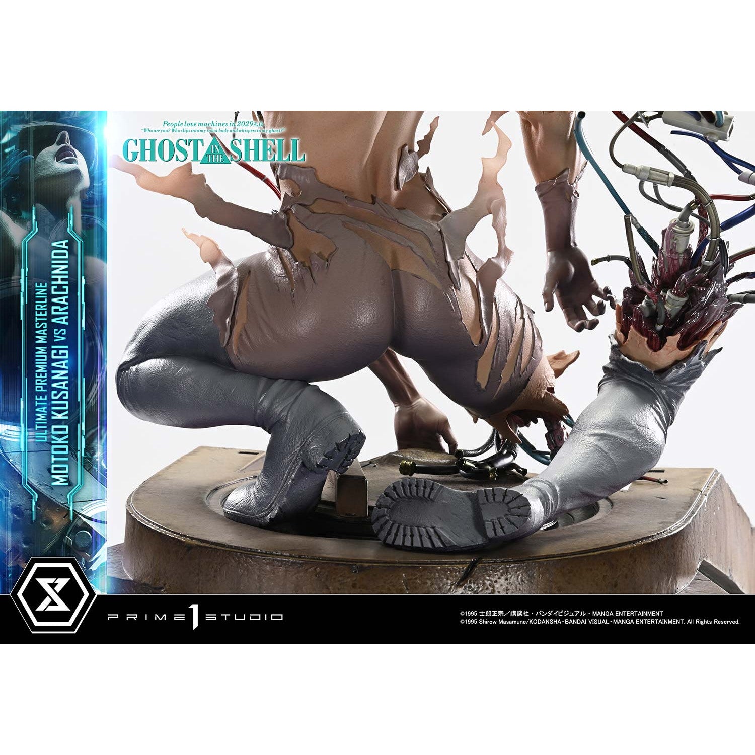 【予約安心出荷】[FIG] アルティメットプレミアムマスターライン 草薙素子(くさなぎもとこ) VS アラクニダ GHOST IN THE SHELL / 攻殻機動隊 1/4 完成品 フィギュア(UPMGITS-02) プライム1スタジオ(2027年4月)