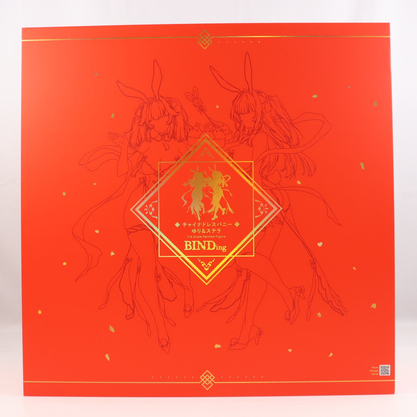 【中古即納】[FIG] ポストカード2枚付属 ネイティブキャラクターズセレクション チャイナドレスバニー ゆり&ステラ 1/4 完成品 フィギュア BINDing(バインディング)/ネイティブ(20251031)