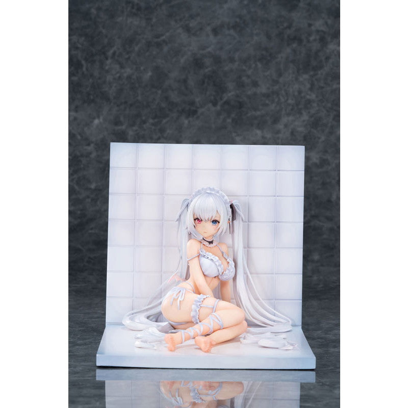 【予約安心出荷】[FIG] 白髪ルナちゃん Illustrated by 米白粕 1/6 完成品 フィギュア PURE(ピュア)(2027年1月)
