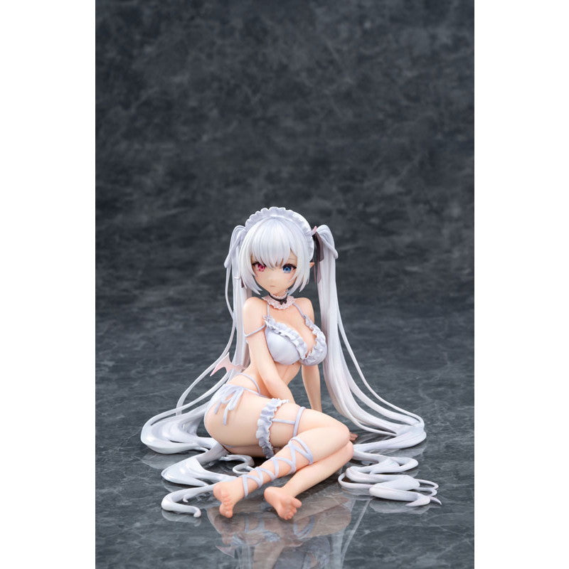 【予約安心出荷】[FIG] 白髪ルナちゃん Illustrated by 米白粕 1/6 完成品 フィギュア PURE(ピュア)(2027年1月)