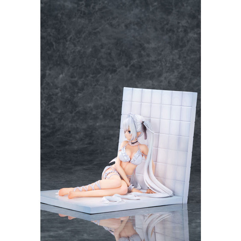 【予約安心出荷】[FIG] 白髪ルナちゃん Illustrated by 米白粕 1/6 完成品 フィギュア PURE(ピュア)(2027年1月)