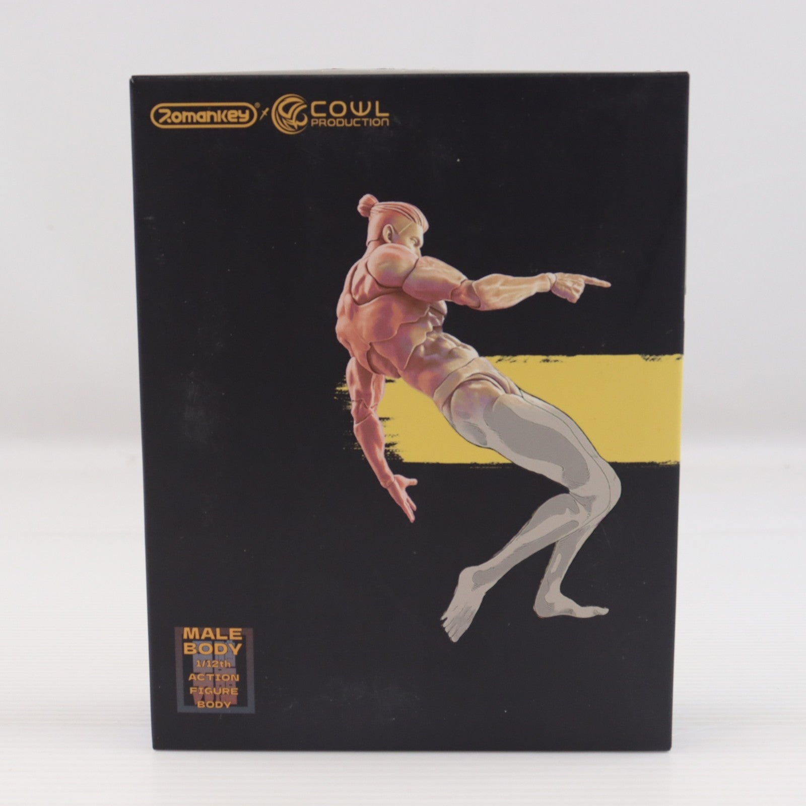【中古即納】[FIG] 初回限定特典付属 超可動男性素体(ホワイト) 1/12 完成品 アクションフィギュア Romankey(ロマンキー)×COWL(20240331)