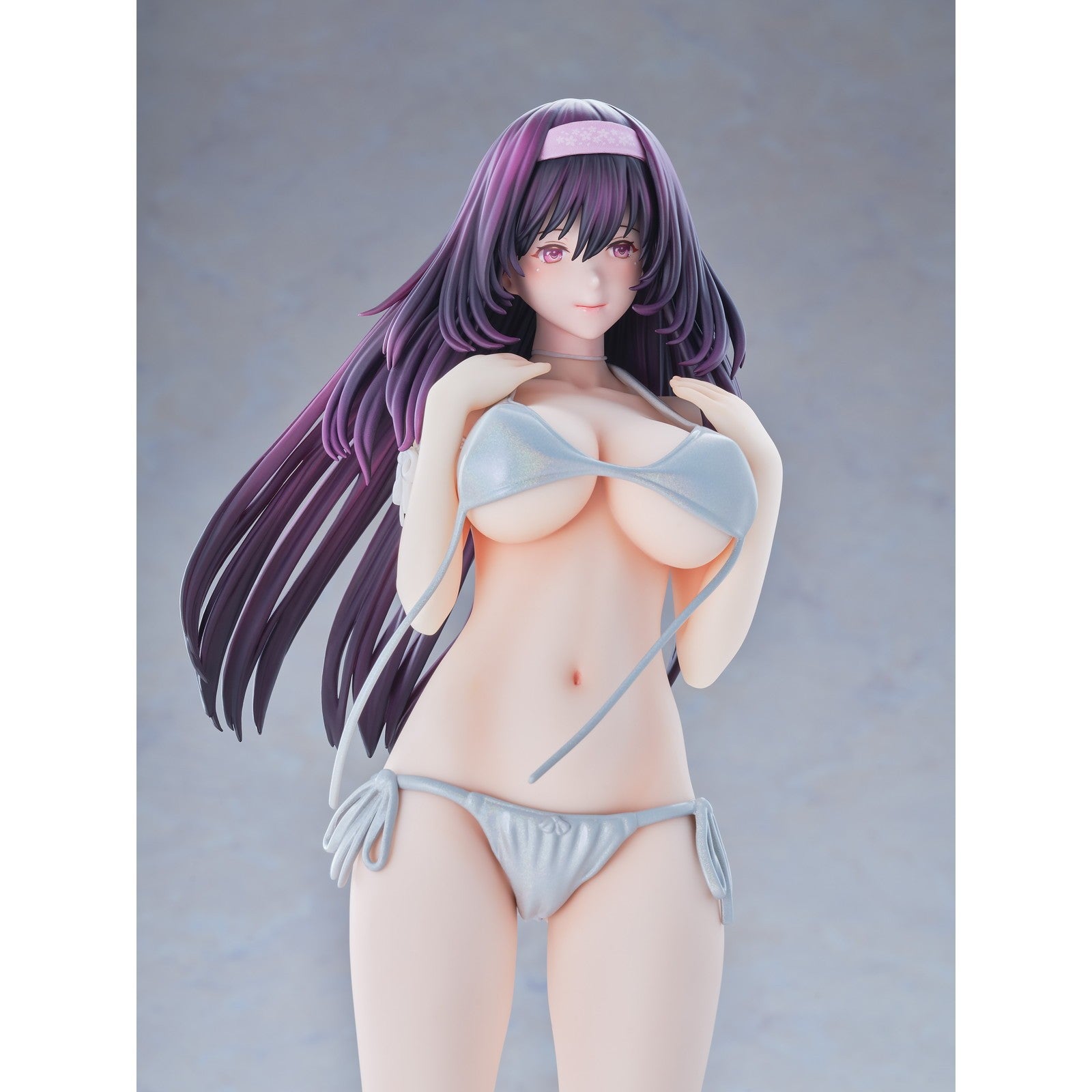【予約安心出荷】[FIG] 冬萌桜(TomoeSakura/ともえさくら) 水着黒髪Ver. 1/5 完成品 フィギュア ダイキ工業(2026年5月)