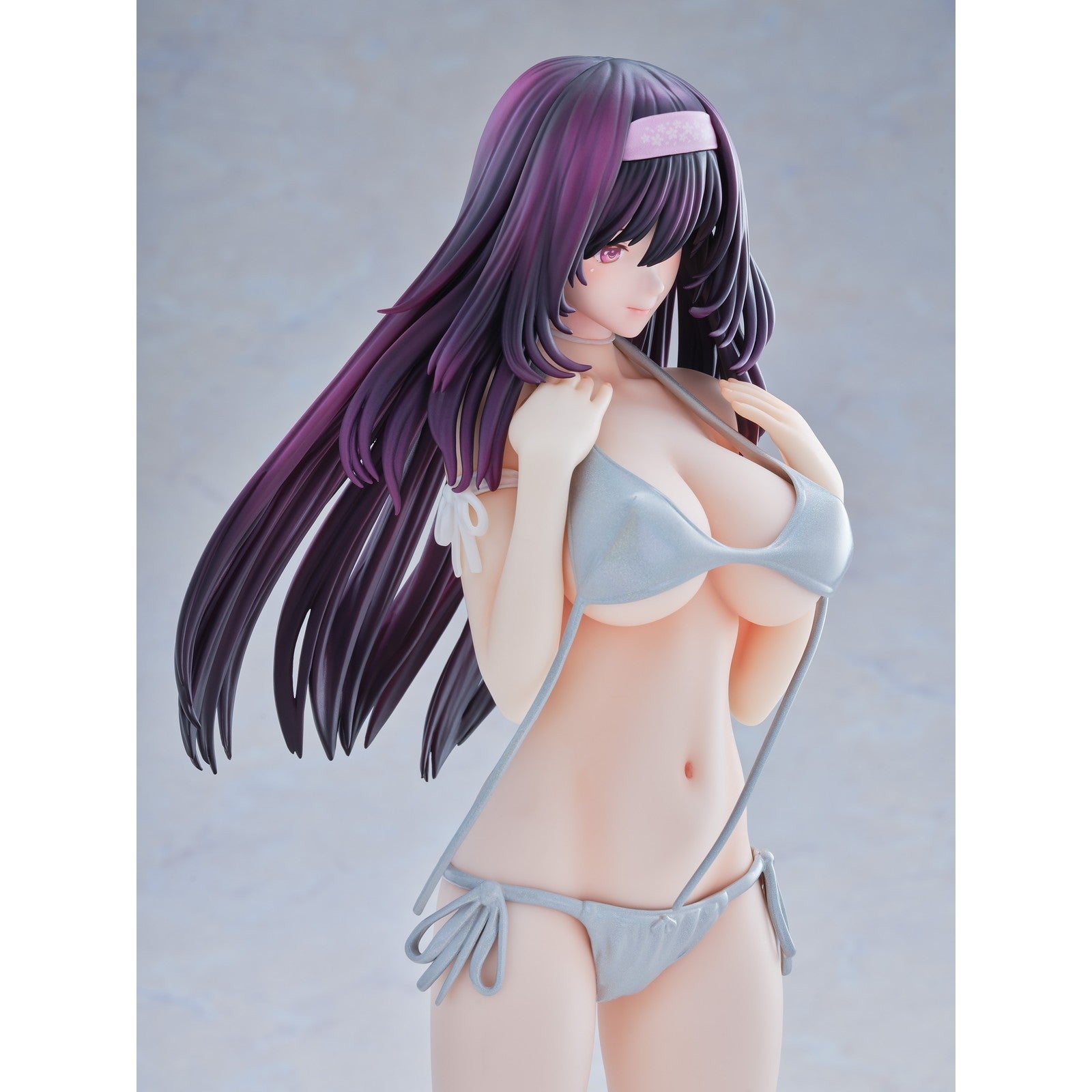 【予約安心出荷】[FIG] 冬萌桜(TomoeSakura/ともえさくら) 水着黒髪Ver. 1/5 完成品 フィギュア ダイキ工業(2026年5月)