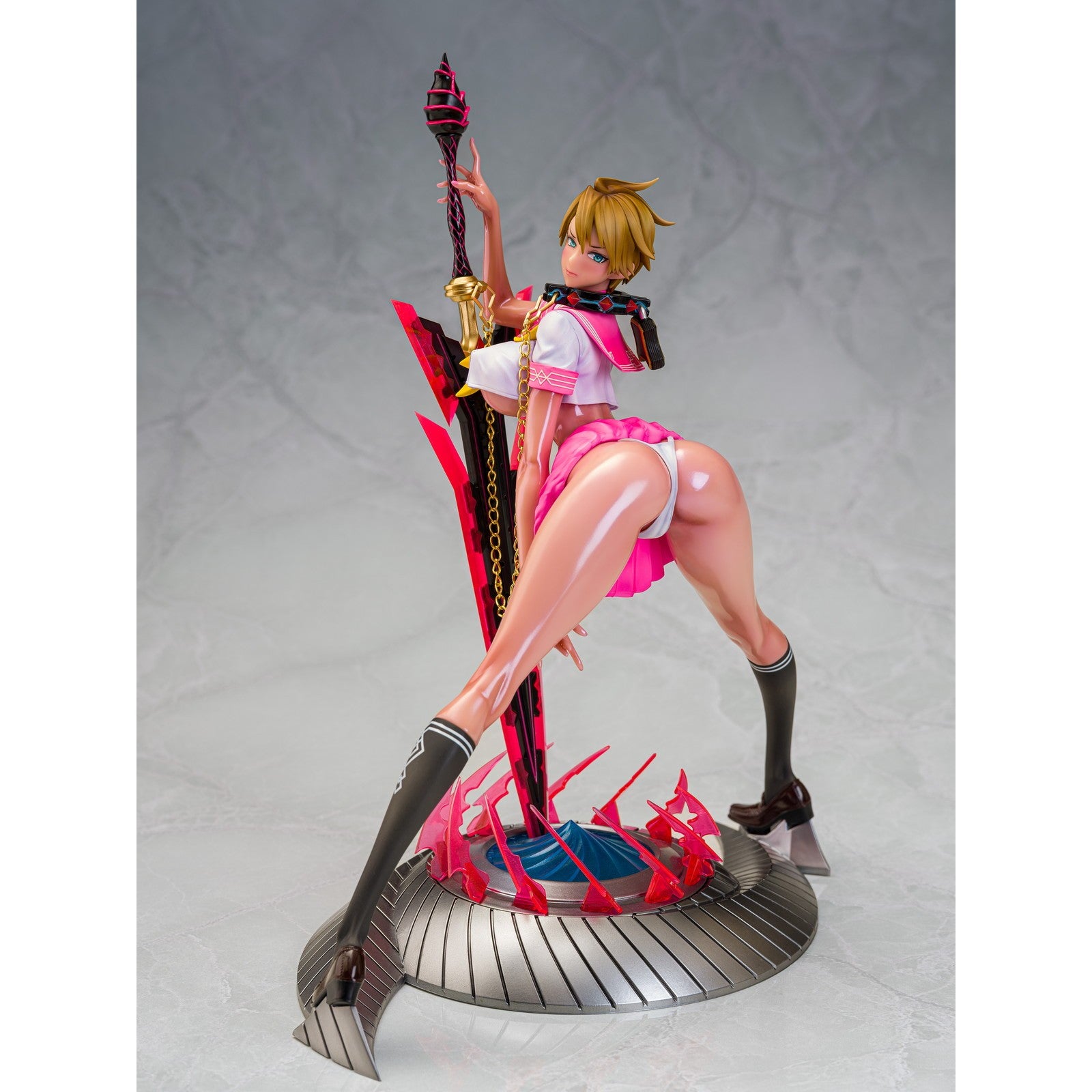 【予約安心出荷】[FIG] 飛鳥瑠衣(あすかるい) Pink夏セーラーVer. 魔法少女 1/6 完成品 フィギュア ダイキ工業(2026年6月)