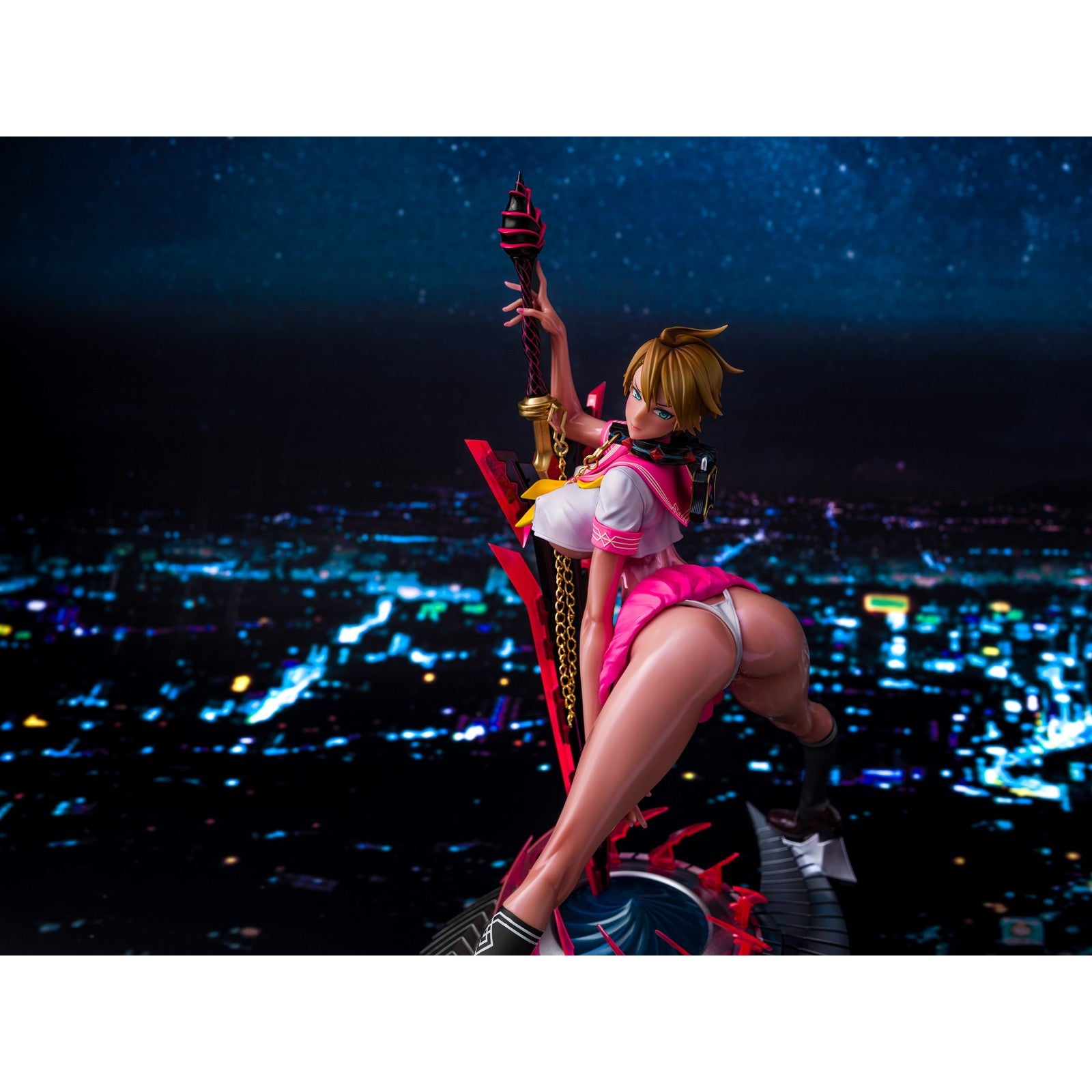 【予約安心出荷】[FIG] 飛鳥瑠衣(あすかるい) Pink夏セーラーVer. 魔法少女 1/6 完成品 フィギュア ダイキ工業(2026年6月)