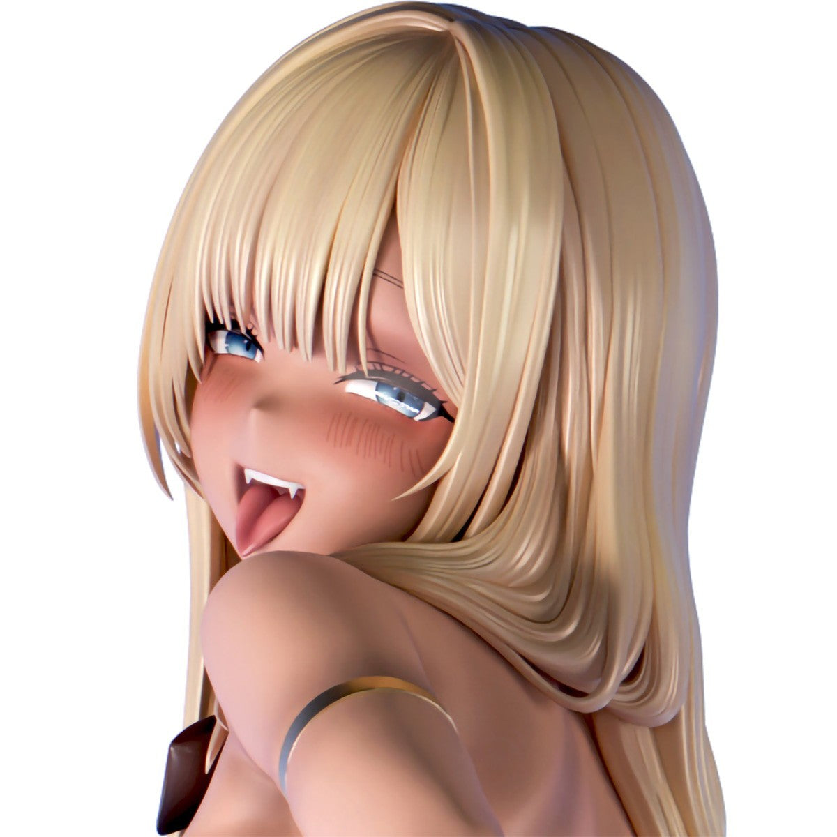 【予約安心出荷】[FIG] (2次受注) 肉感少女 おさぼりギャルの甘い誘惑 潮風なつき(しおかぜなつき) 黒ギャルver. 1/5 完成品 フィギュア インサイト(2027年5月)