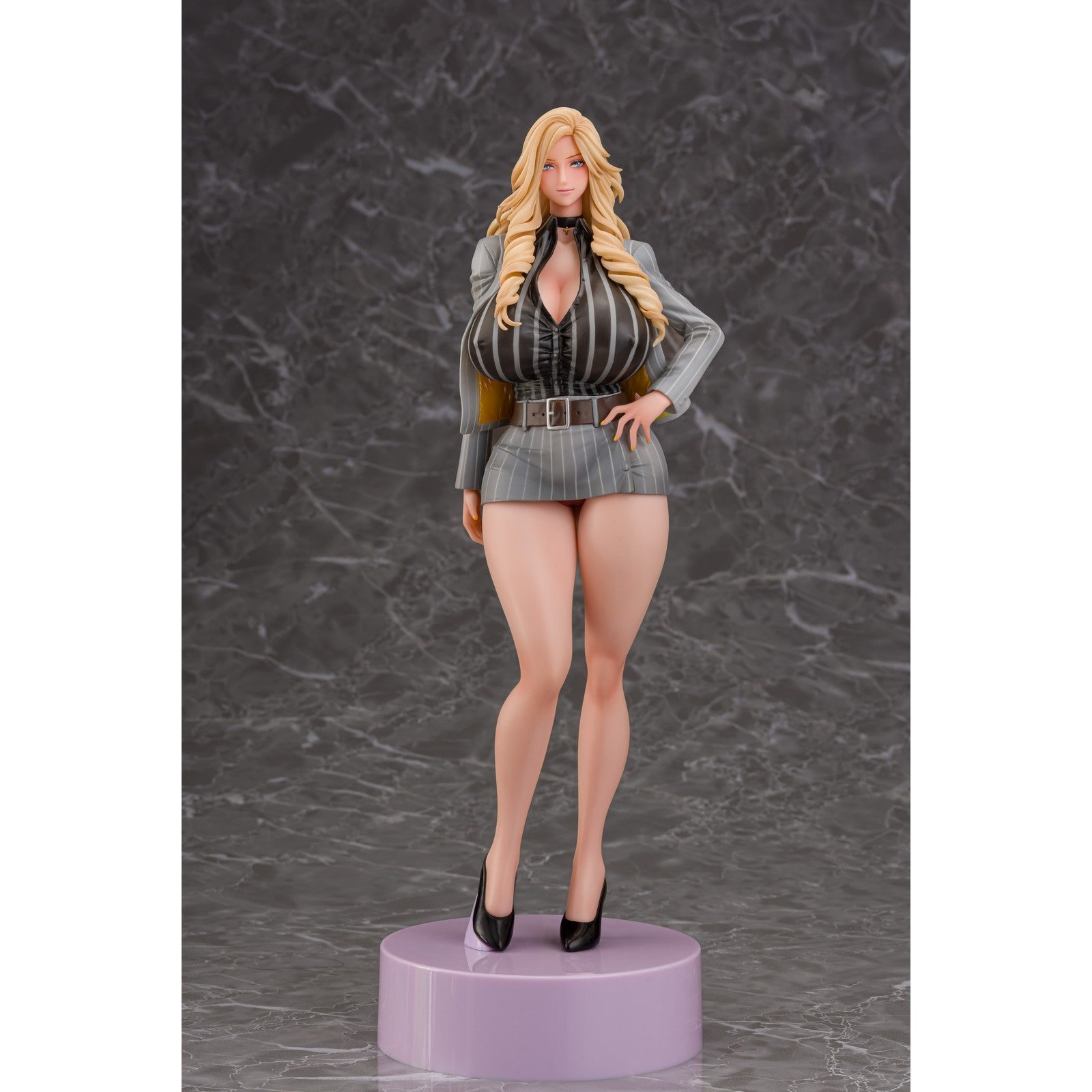【予約安心出荷】[FIG] 錦織愛(にしきおりあい)(グレースーツVer.) ギャル姉社長とハーレムオフィス 1/7 完成品 フィギュア ダイキ工業(2026年7月)