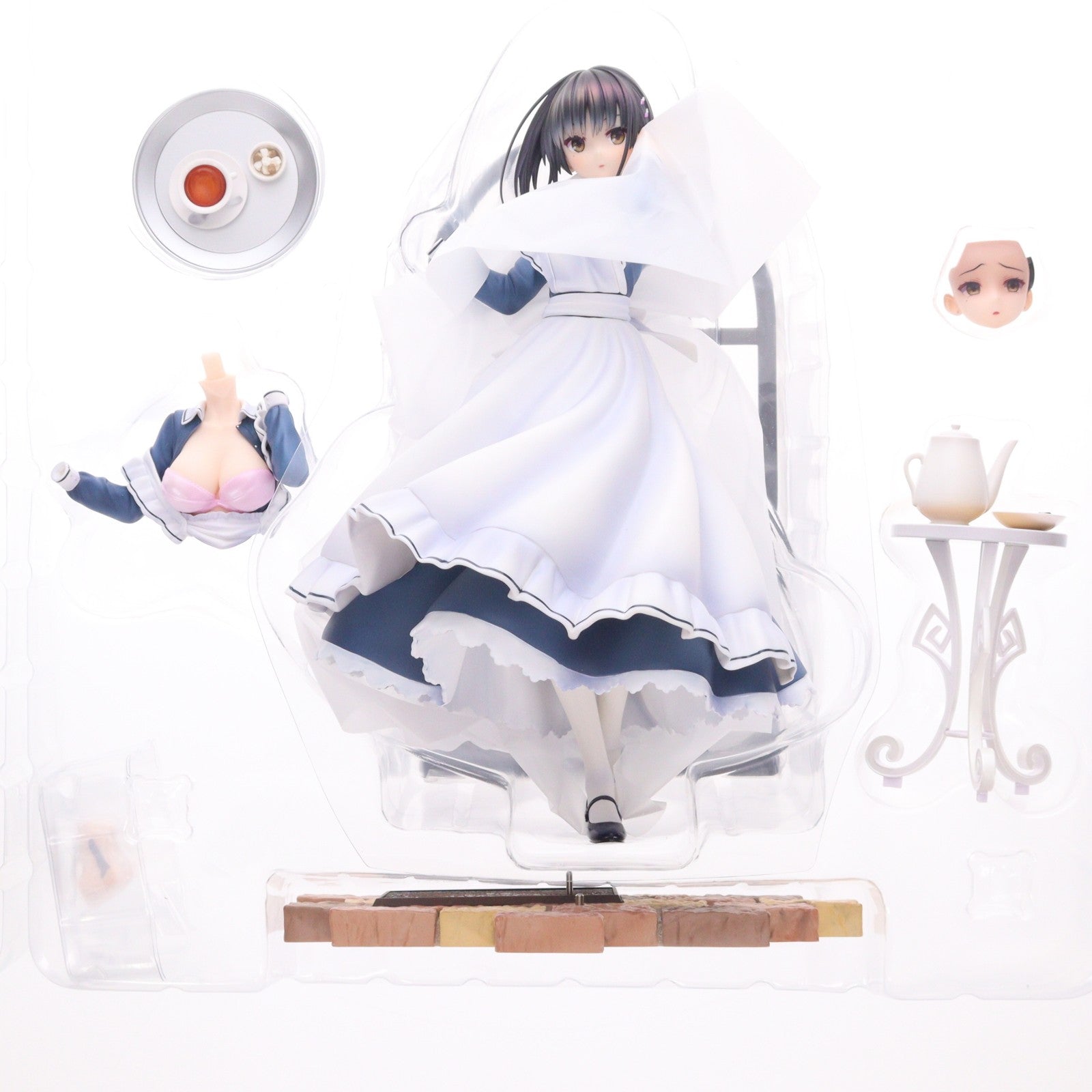 【中古即納】[FIG] 缶バッチ無し 笑顔パーツ付属 四季ナツメ(しきなつめ) あみあみ限定版 喫茶ステラと死神の蝶 1/7 完成品 フィギュア アリスグリント(20251220)