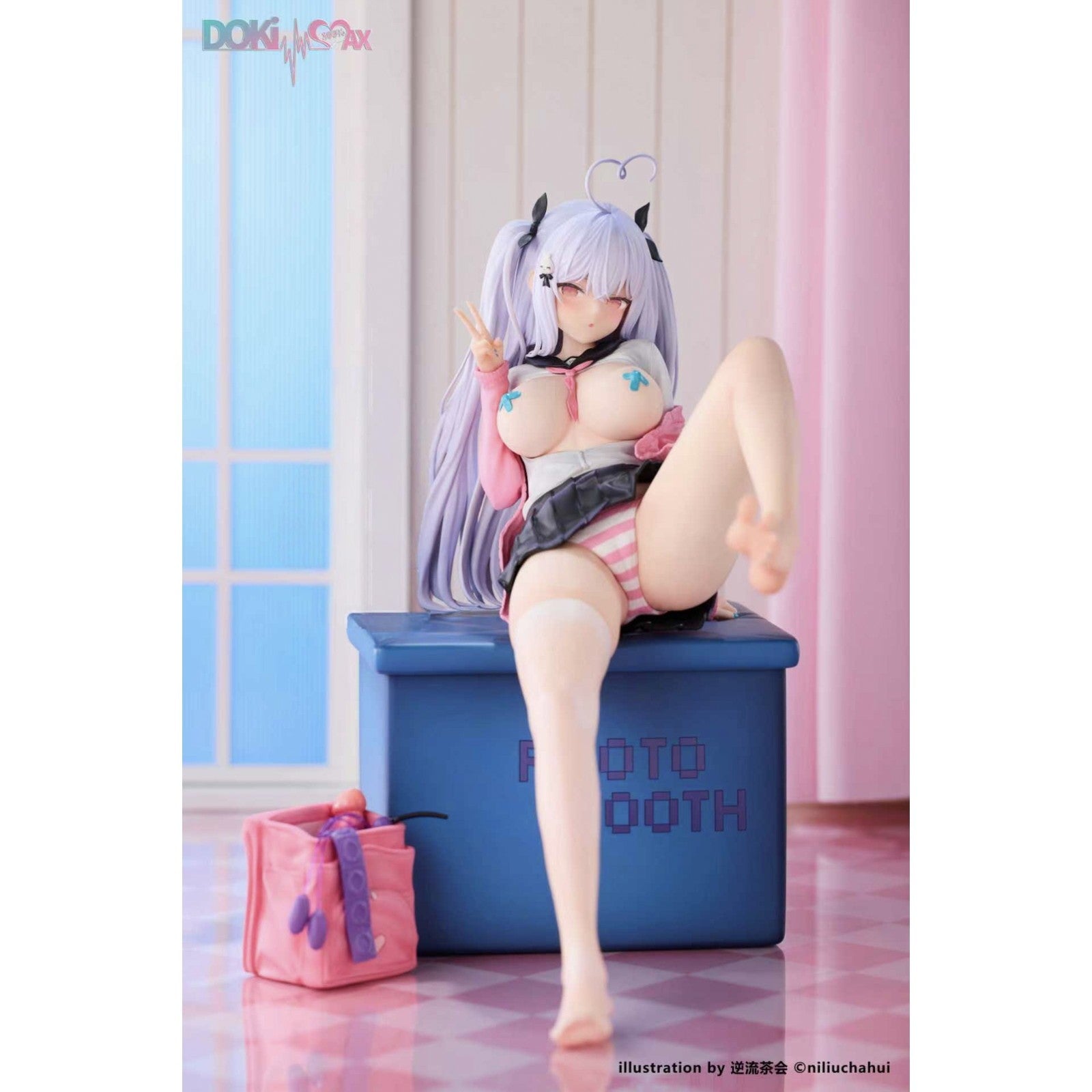 【予約安心出荷】[FIG] 逆流茶会 朱鷺咲澪(ときさきみお)-プリくラ 1/6 完成品 フィギュア DOKIMAX(2026年6月)