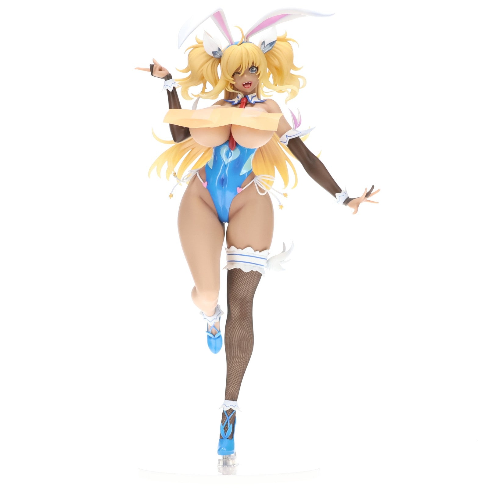 【中古即納】[FIG] ポストカード付属 LILITH STORE限定 ネイティブキャラクターズセレクション 鬼崎きらら(おにさききらら) バニーVer.(褐色カラー) 対魔忍RPGX 1/4 完成品 フィギュア BINDing(バインディング)/ネイティブ(20241031)