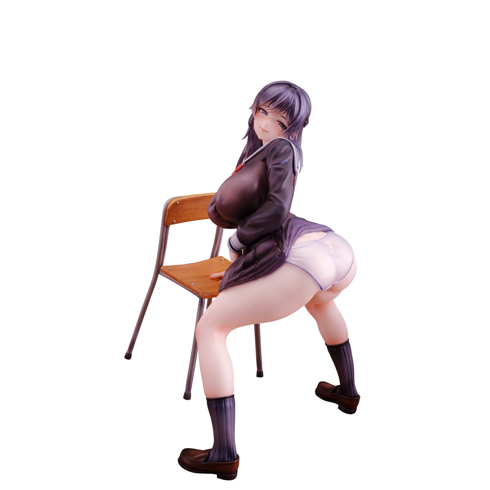 【予約安心出荷】[FIG] 宮前詩帆(みやまえしほ) 放課後バック illustration by 弱電波 1/6 完成品 フィギュア ダイキ工業(2026年7月)