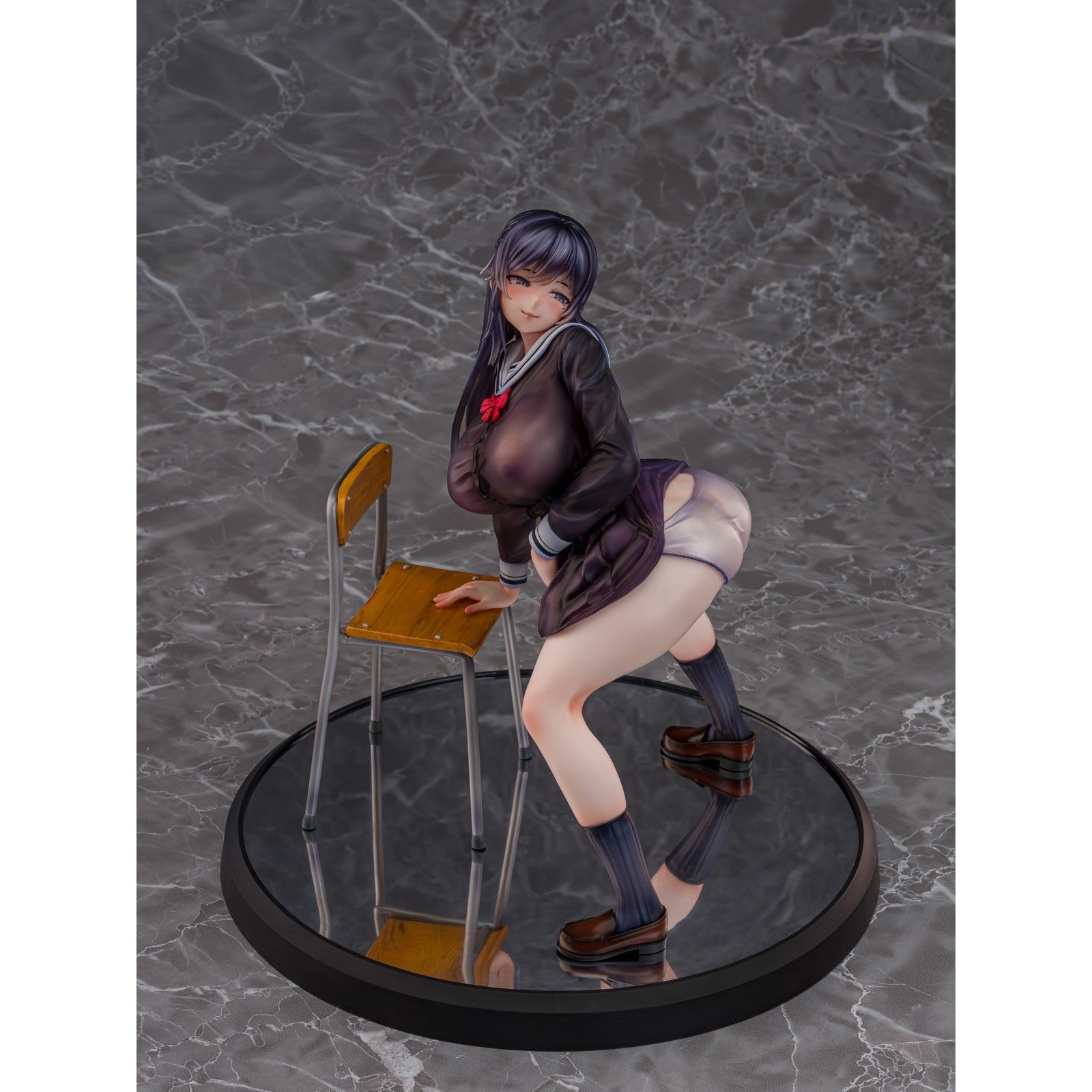 【予約安心出荷】[FIG] 宮前詩帆(みやまえしほ) 放課後バック illustration by 弱電波 1/6 完成品 フィギュア ダイキ工業(2026年7月)