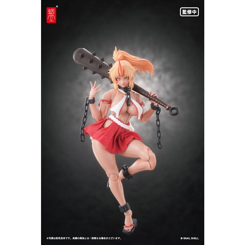 【予約安心出荷】[FIG] チェーン2本付属 RPGEX-08 鬼巫女 次女・紅葉(もみじ) 1/12 完成品 アクションフィギュア SNAIL SHELL(蝸之殻)(2026年12月)