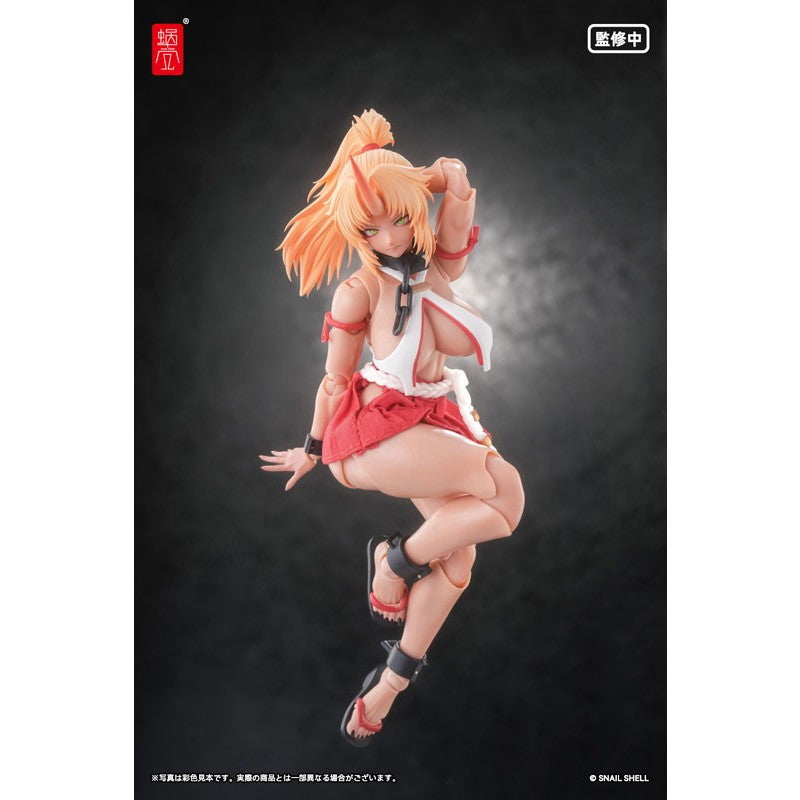 【予約安心出荷】[FIG] チェーン2本付属 RPGEX-08 鬼巫女 次女・紅葉(もみじ) 1/12 完成品 アクションフィギュア SNAIL SHELL(蝸之殻)(2026年12月)
