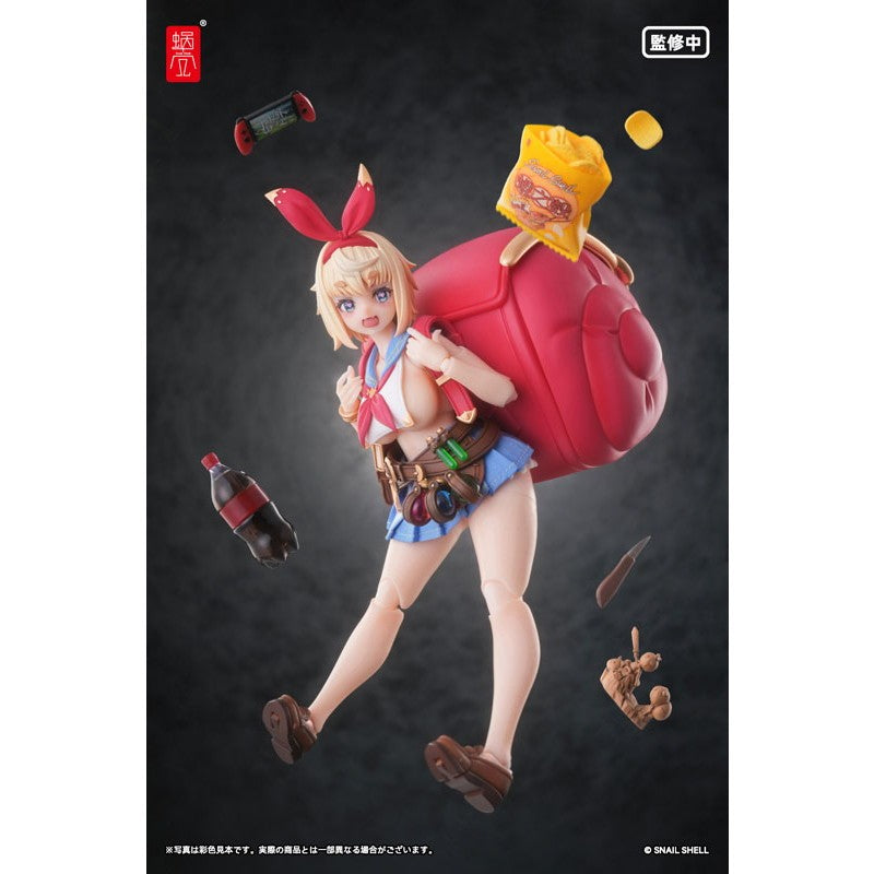 【予約安心出荷】[FIG] 木彫り像付属 RPGEX-06 冒険者 スネイル 1/12 完成品 アクションフィギュア SNAIL SHELL(蝸之殻)(2026年12月)