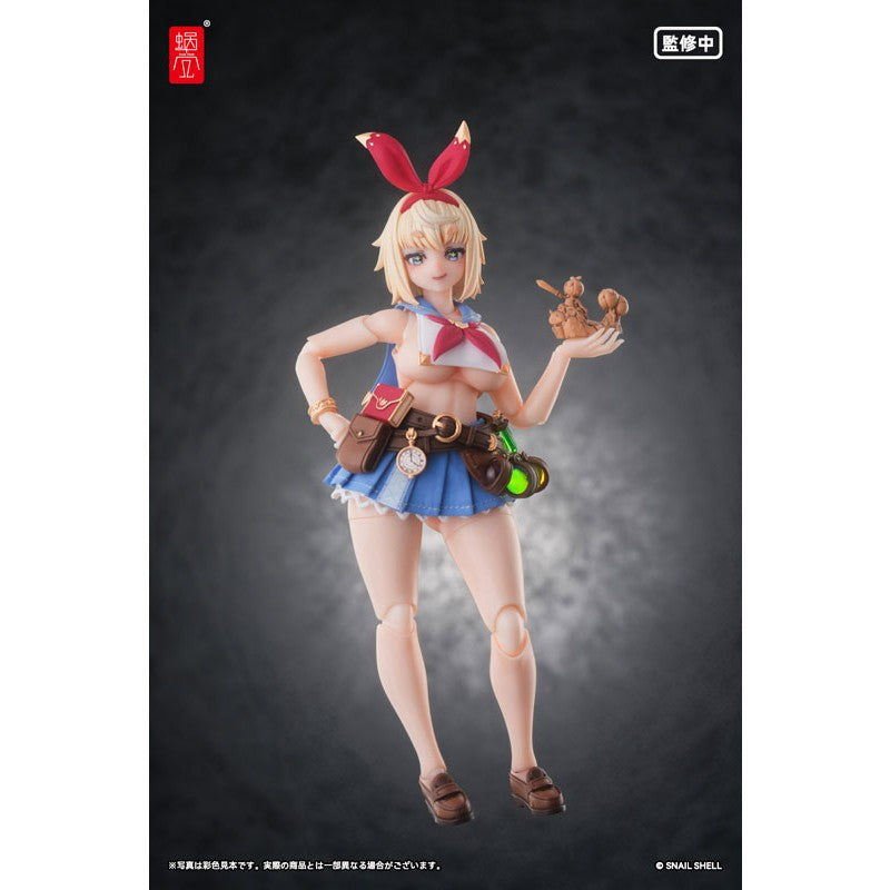 【予約安心出荷】[FIG] 木彫り像付属 RPGEX-06 冒険者 スネイル 1/12 完成品 アクションフィギュア SNAIL SHELL(蝸之殻)(2026年12月)