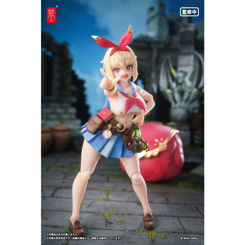 【予約安心出荷】[FIG] 木彫り像付属 RPGEX-06 冒険者 スネイル 1/12 完成品 アクションフィギュア SNAIL SHELL(蝸之殻)(2026年12月)