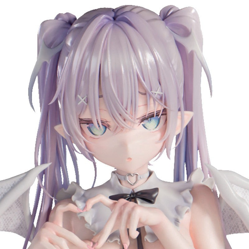【予約安心出荷】[FIG] 無人ちゃん。「白い悪魔ちゃん。」脱衣ver. 1/4 完成品 フィギュア インサイト(2026年12月)