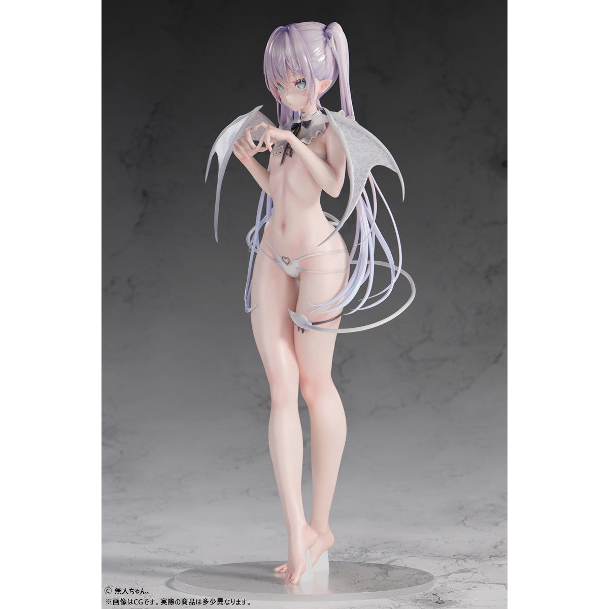 【予約安心出荷】[FIG] 無人ちゃん。「白い悪魔ちゃん。」 1/4 完成品 フィギュア B´full FOTS JAPAN(ビーフルフォトスジャパン)(2026年12月)