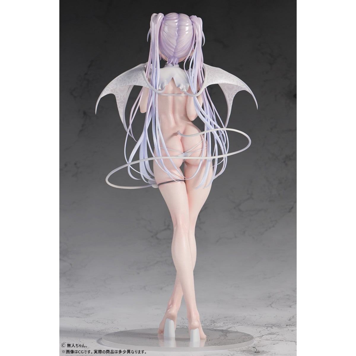 【予約安心出荷】[FIG] 無人ちゃん。「白い悪魔ちゃん。」 1/4 完成品 フィギュア B´full FOTS JAPAN(ビーフルフォトスジャパン)(2026年12月)