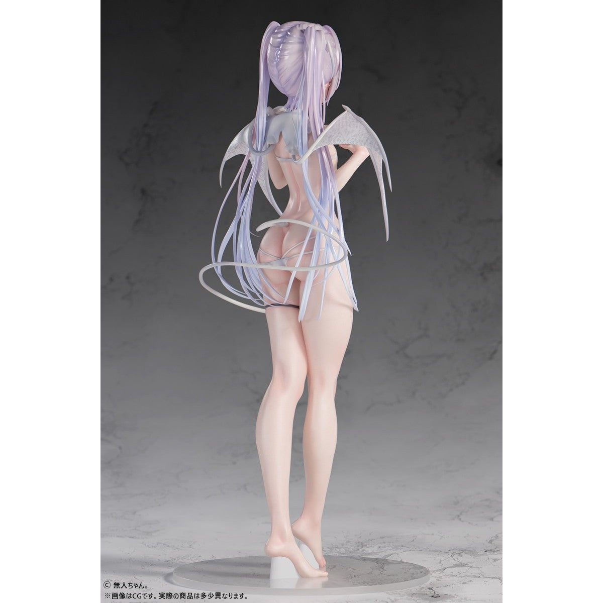 【予約安心出荷】[FIG] 無人ちゃん。「白い悪魔ちゃん。」 1/4 完成品 フィギュア B´full FOTS JAPAN(ビーフルフォトスジャパン)(2026年12月)
