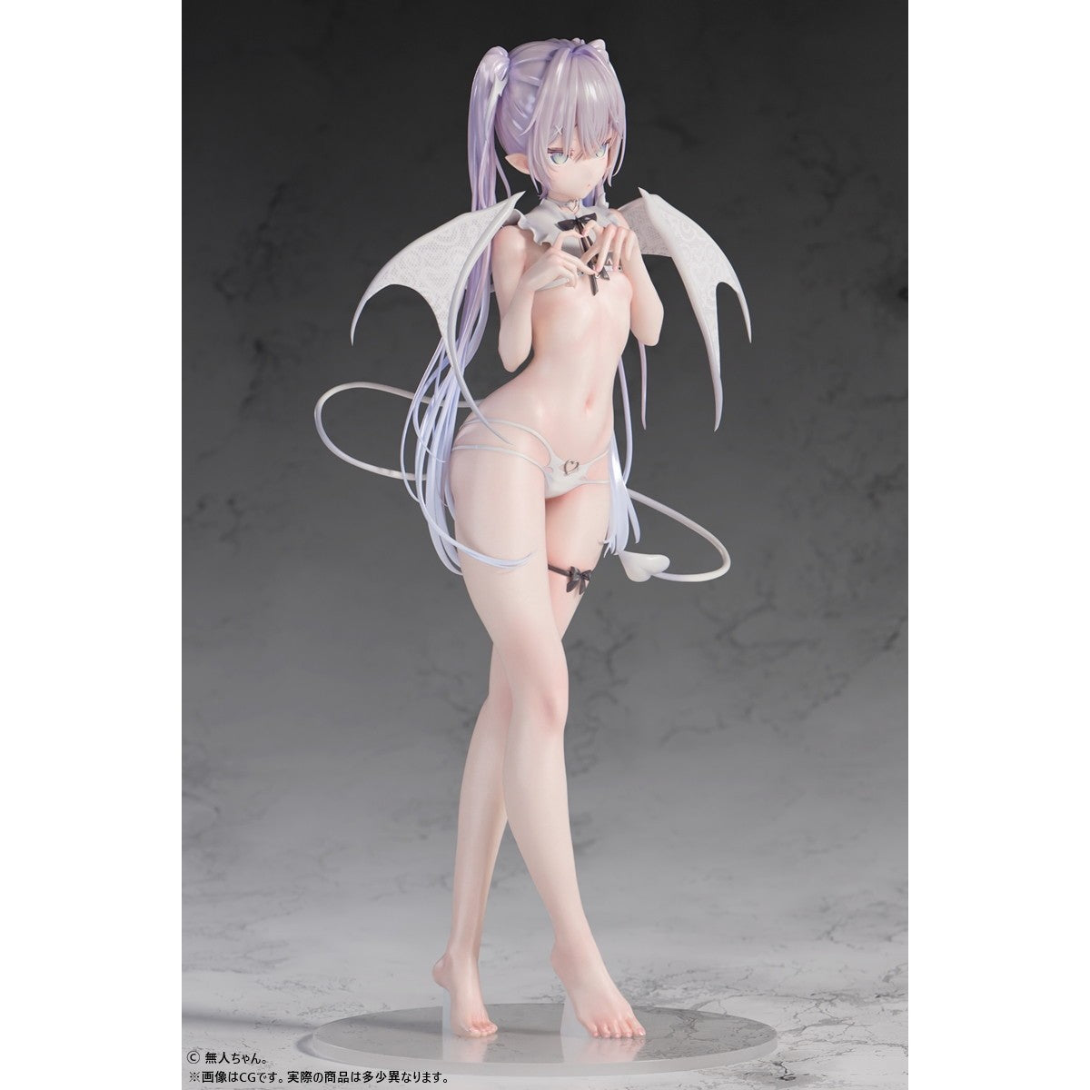 【予約安心出荷】[FIG] 無人ちゃん。「白い悪魔ちゃん。」 1/4 完成品 フィギュア B´full FOTS JAPAN(ビーフルフォトスジャパン)(2026年12月)