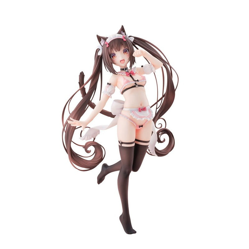 【予約安心出荷】[FIG] イラストカード付属 ショコラ マイクロビキニメイド-DX Edition- ネコぱら 1/5.5 完成品 フィギュア(PVC321) チューベローズプラス(2027年1月)